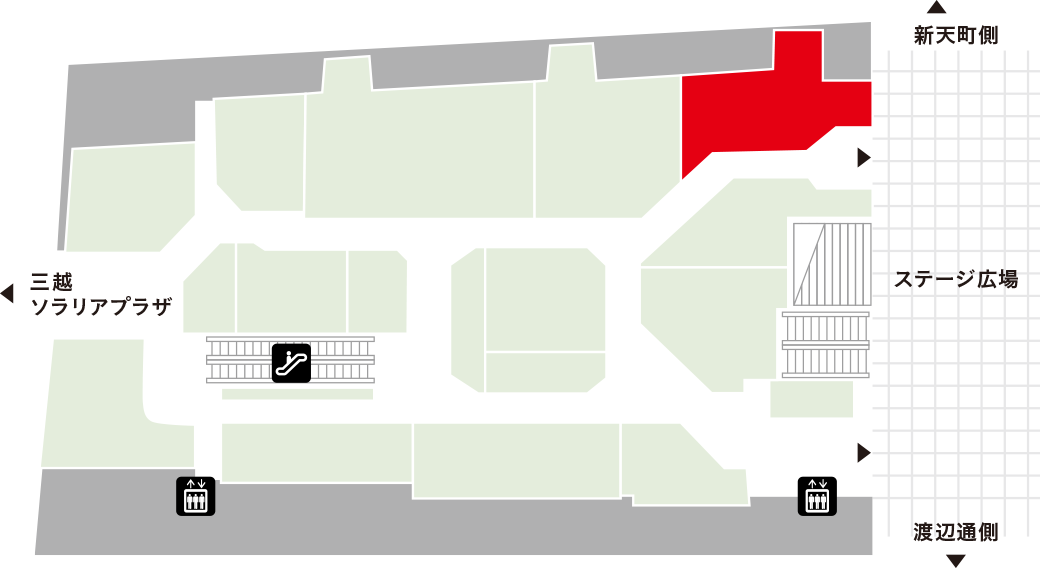 スターバックスコーヒーフロアマップ