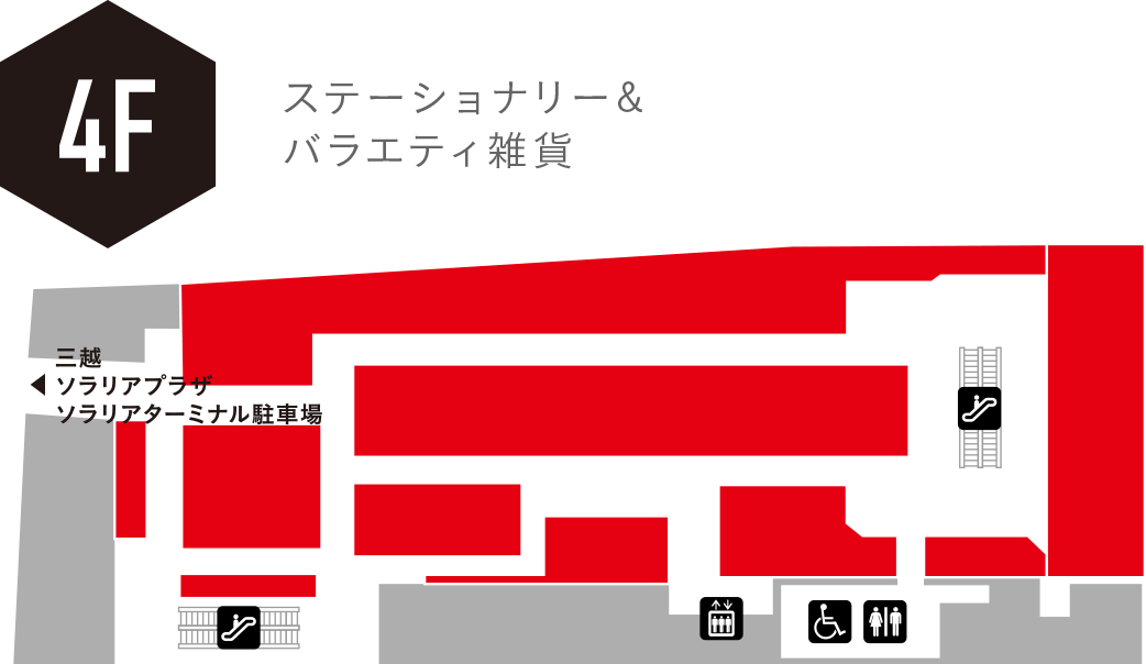 INCUBE M3F フロアマップ