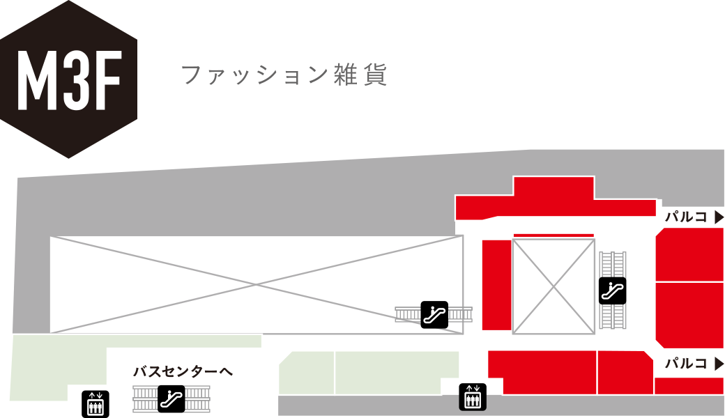 INCUBE M3F フロアマップ