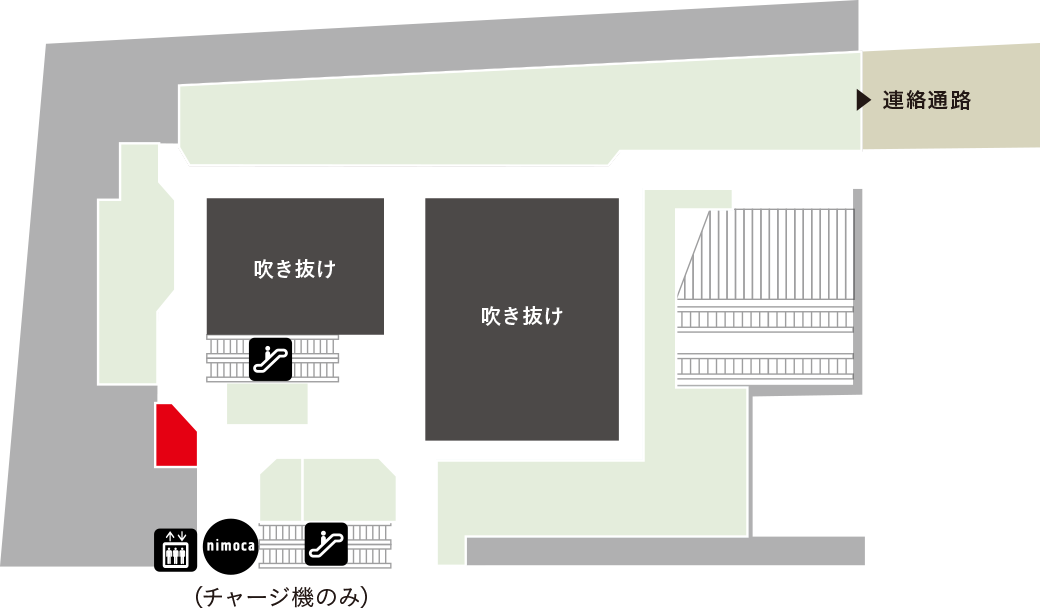 スマホクリニック//アメモバ福岡天神店フロアマップ