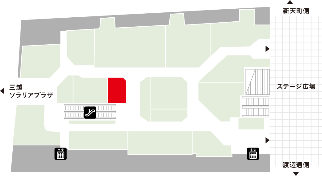 コモドフロアマップ