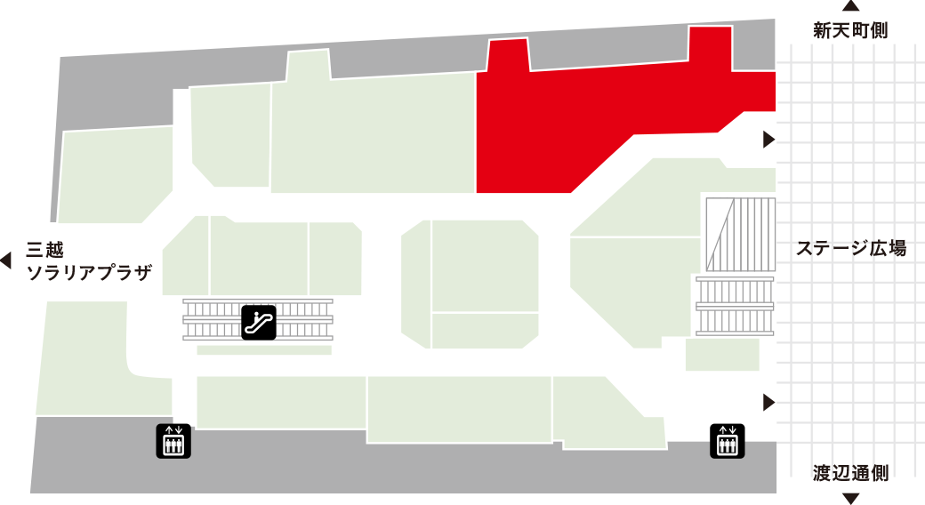 スターバックスフロアマップ