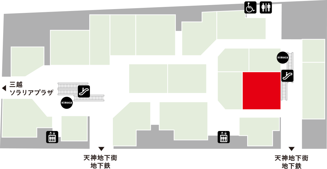 牛心食堂フロアマップ