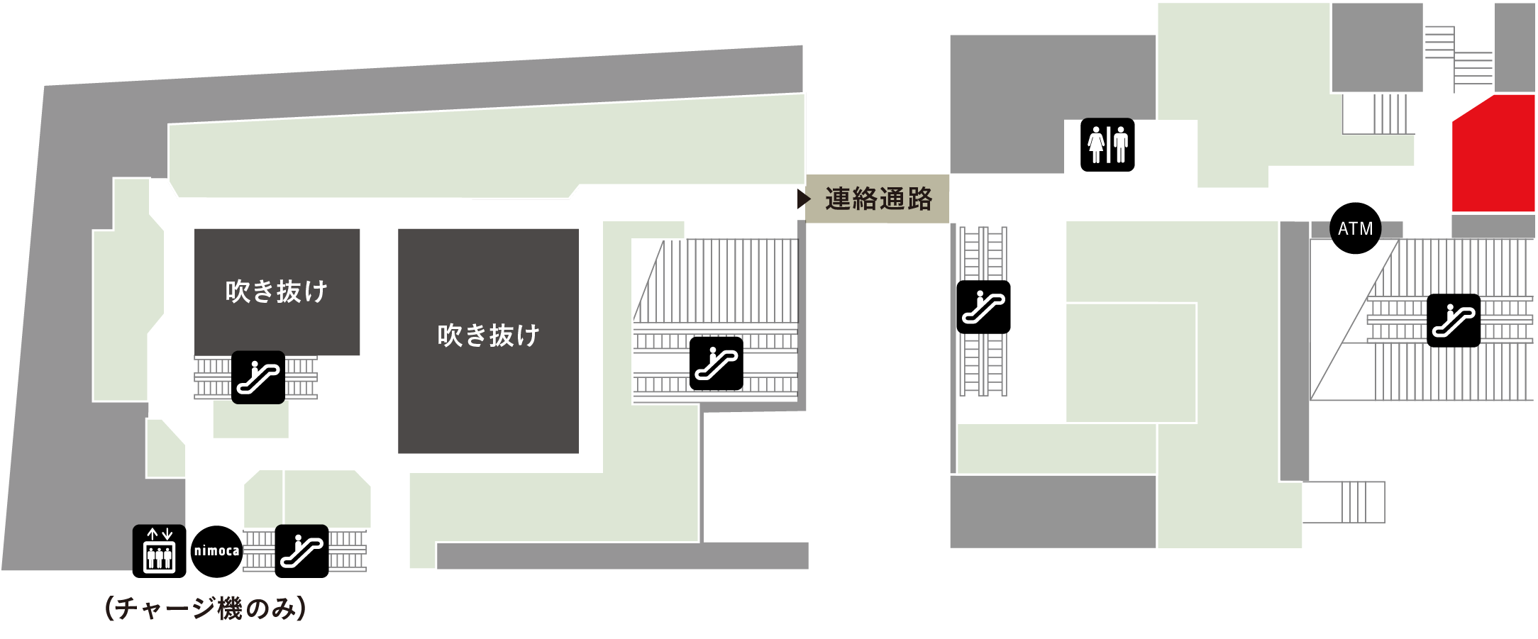 服部歯科医院フロアマップ