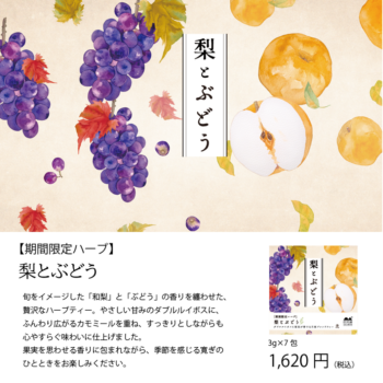 梨とぶどうLINE